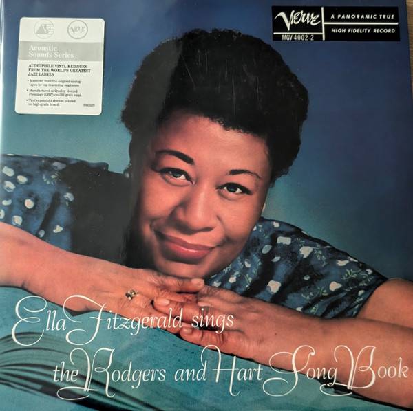 Ella Fitzgerald – Ella Fitzgerald Sings The Rodgers And Hart Song Book 2LP 